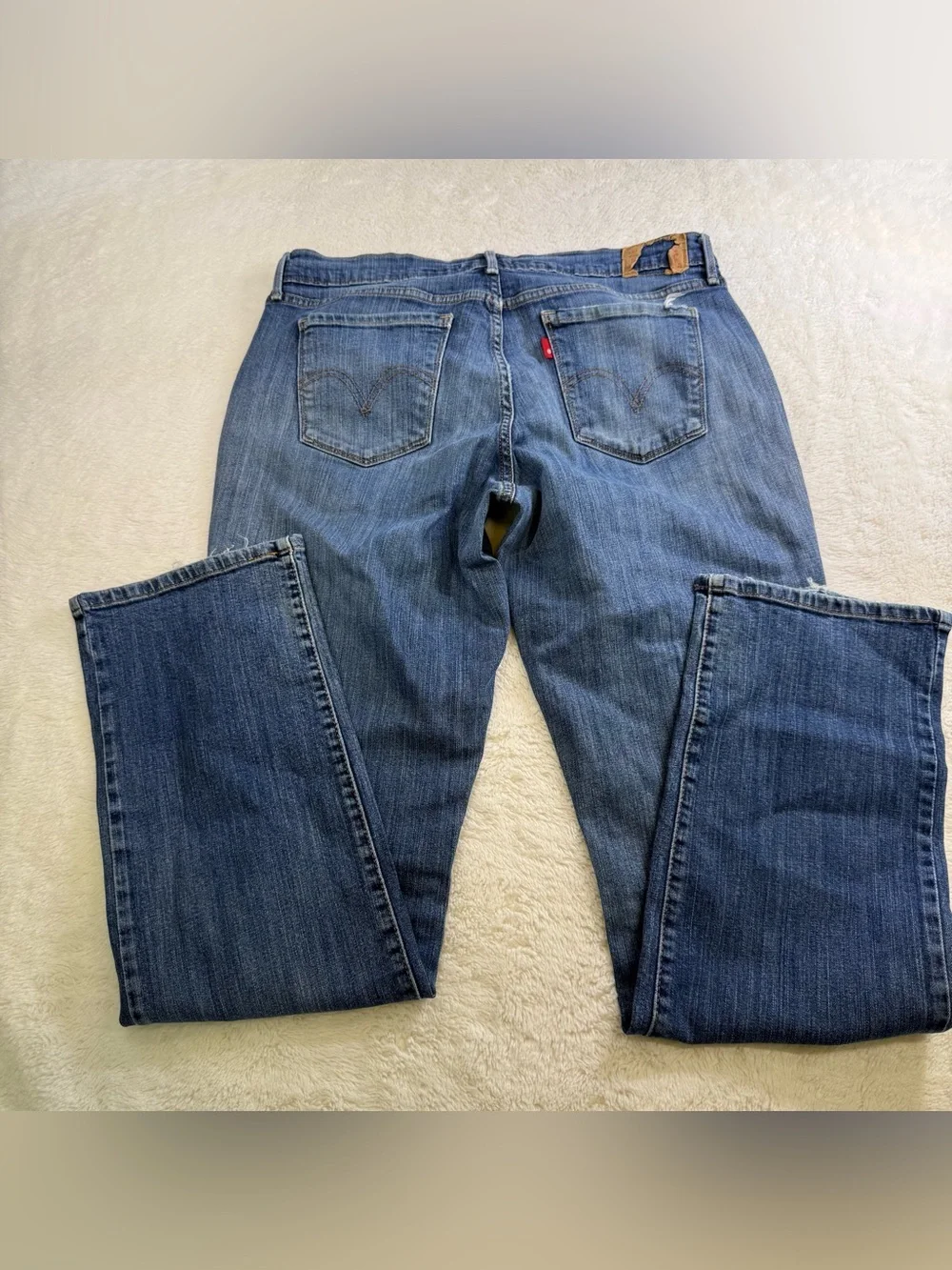Levi’s 505 Straight Jeans Women’s Size 31 Blue Denim Classic Straight Leg